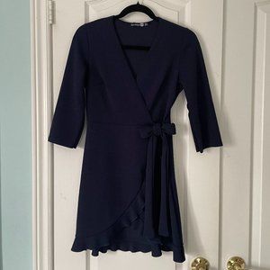 BooHoo Navy Short Dress
